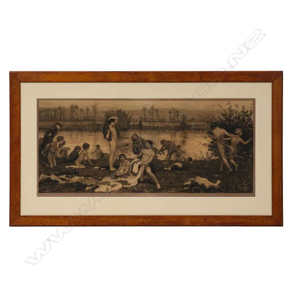 Robert Walker Macbeth (1848-1910) after Frederick Walker (1840-1875) 'The Bathers', Image 1++